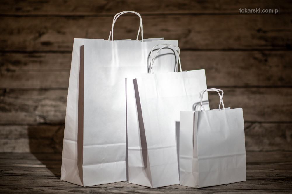 Torby papierowe z uchwytem skręcanym